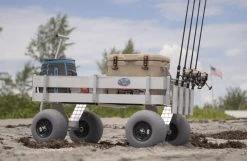 Alumacart Big Kahuna Beach Wagon W/UV Decking -Fishing Gear Store alumacart alum315 big kahuna beach wagon w uv decking 02692.1665199053