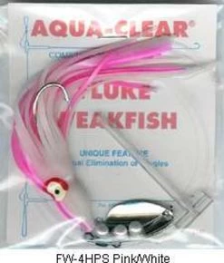 Aqua-Clear Flounder/Weakfish Hoochie Squid Skirts