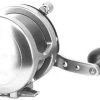 Avet HXJ 5/2 2-Speed Lever Drag Casting Reel Silver - Left-Hand