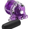 Avet HXW Raptor 3-Speed Lever Drag Casting Reel - Purple