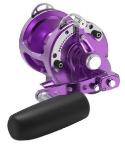 Avet HXW Raptor 3-Speed Lever Drag Casting Reel - Purple