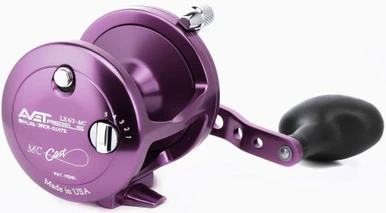 Avet LX 6/3 MC RH-PU Two-Speed Reel - Purple - Right-Hand 1 Avet LX 6/3 MC RH-PU Two-Speed Reel - Purple - Right-Hand