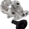 Avet MXJ G2 6/4 2-Speed Reel - Silver (No Glide Plate)