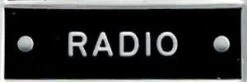 Bernard IP018 Radio 1.5in Identi-Plate