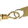Blue Water Candy Brass Swivels - 3/0 - 10 Pack