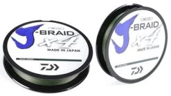 Daiwa J-Braid X4 Dark Green Line - 300yds 6