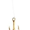 Eagle Claw 673 Treble Snelled Hooks W/ 18 Inch Line