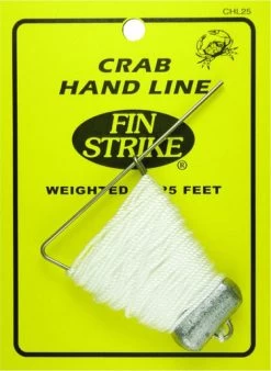 Fin Strike Weighted Crab Hand Throw Line - 25 Ft.