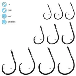 Gamakatsu 4X Strong Straight Eye Inline Octopus Circle Hooks -Fishing Gear Store gamakatsu straight eye inline 4x strong octopus circle hooks 14678.1651368381