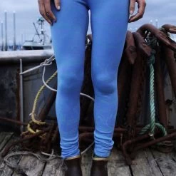 Grundens Maris Fishing Leggings X - Salmon Sisters Print -Fishing Gear Store grundens maris leggings x salmon sisters print sky blue 39132.1651206515