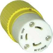 Hubbell 305CRC Locking Connector Body 30A 125V