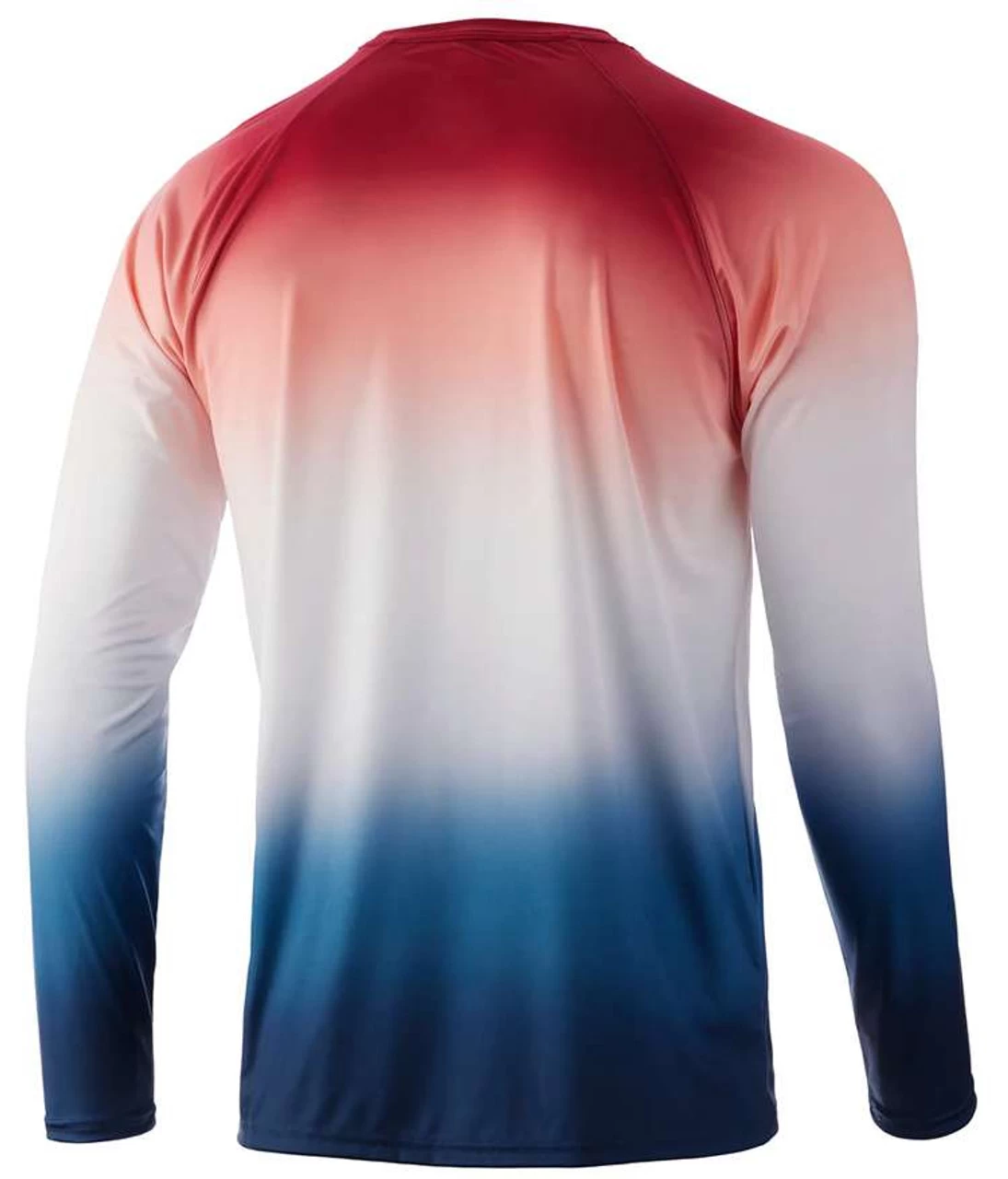 Huk Flare Fade Pursuit Long Sleeve Shirt - Americana - X-Large 2 Huk Flare Fade Pursuit Long Sleeve Shirt - Americana - X-Large - Image 2