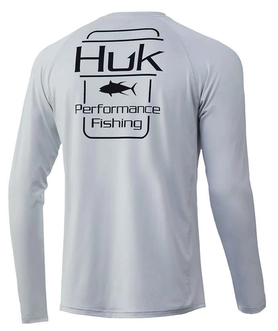 Huk Tuna Badge Pursuit Long Sleeve Shirt - Glacier - 2X-Large 1 Huk Tuna Badge Pursuit Long Sleeve Shirt - Glacier - 2X-Large