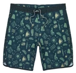 Jetty Mollusk Boardshort - Agave - 38