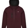 Jetty Oyster Shell Jacket - Oxblood Black - 2X-Large