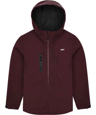 Jetty Oyster Shell Jacket - Oxblood Black - 2X-Large 1 Jetty Oyster Shell Jacket - Oxblood Black - 2X-Large