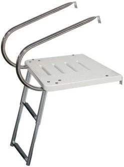 Jif Marine EKT2 2-Step I/O Transom Platform W/ Two 316 Arms