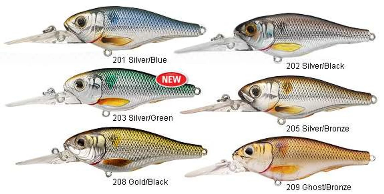 LIVETARGET Lures Threadfin Shad Crankbait 3 LIVETARGET Lures Threadfin Shad Crankbait - Image 3