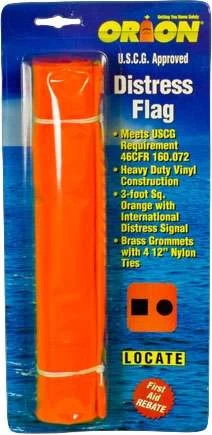 Orion 925 Orange Distress Flag