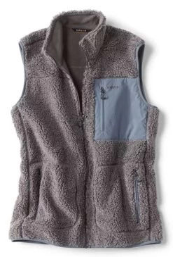 Orvis Sherpa Fleece Vest - Charcoal - X-Large