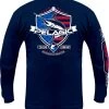 Pelagic Patriot Marlin Long Sleeve T-Shirt