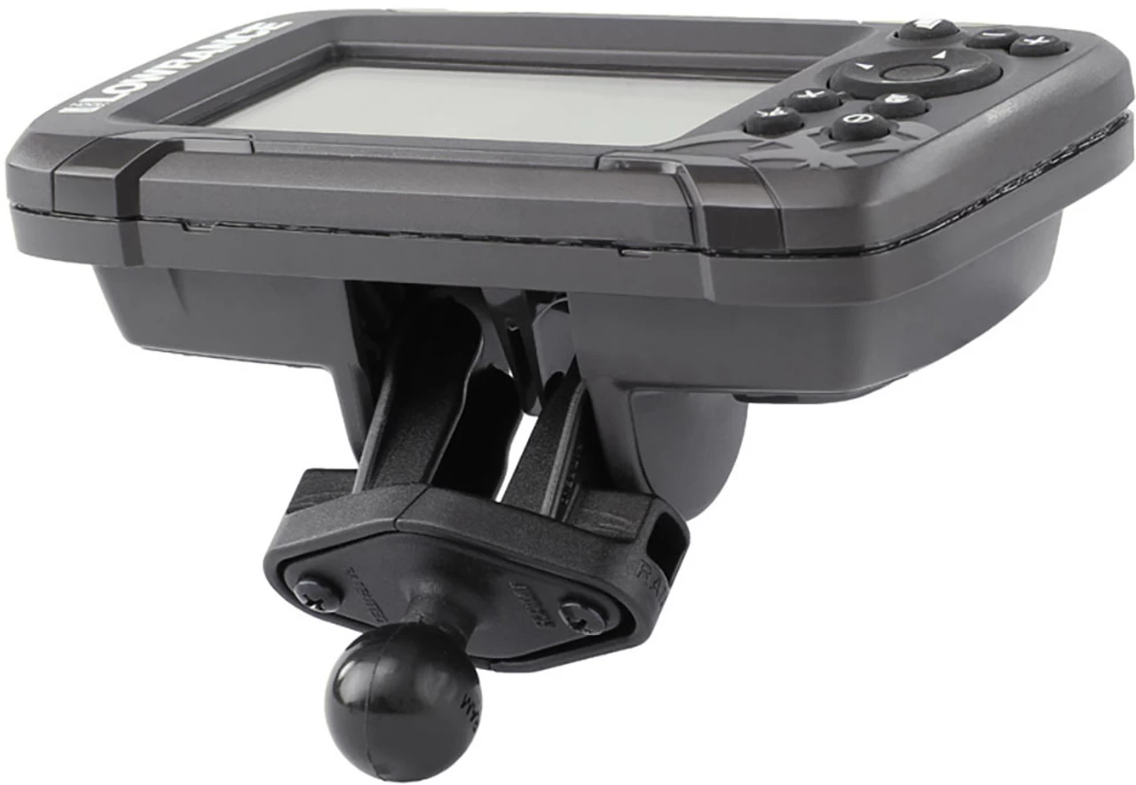 RAM MOUNTS RAM Double Ball Mount For Lowrance Hook2 Series - B Size - 1 In. 2 RAM MOUNTS RAM Double Ball Mount For Lowrance Hook2 Series - B Size - 1 In. - Image 2