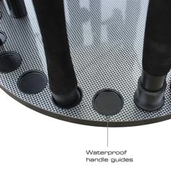 Rush Creek Creations 17 Rod Round Spinning Storage Rack -Fishing Gear Store rush creek creations 17 spinning rod storage floor rack 04376.1651237217