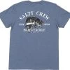 Salty Crew Bass Man Short Sleeve T-Shirt - Navy Heather - Medium