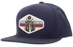 Salty Crew High Tail 5 Panel Hat - Navy