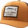 Salty Crew Marlin Mount Retro Trucker Hat - Camel/Black