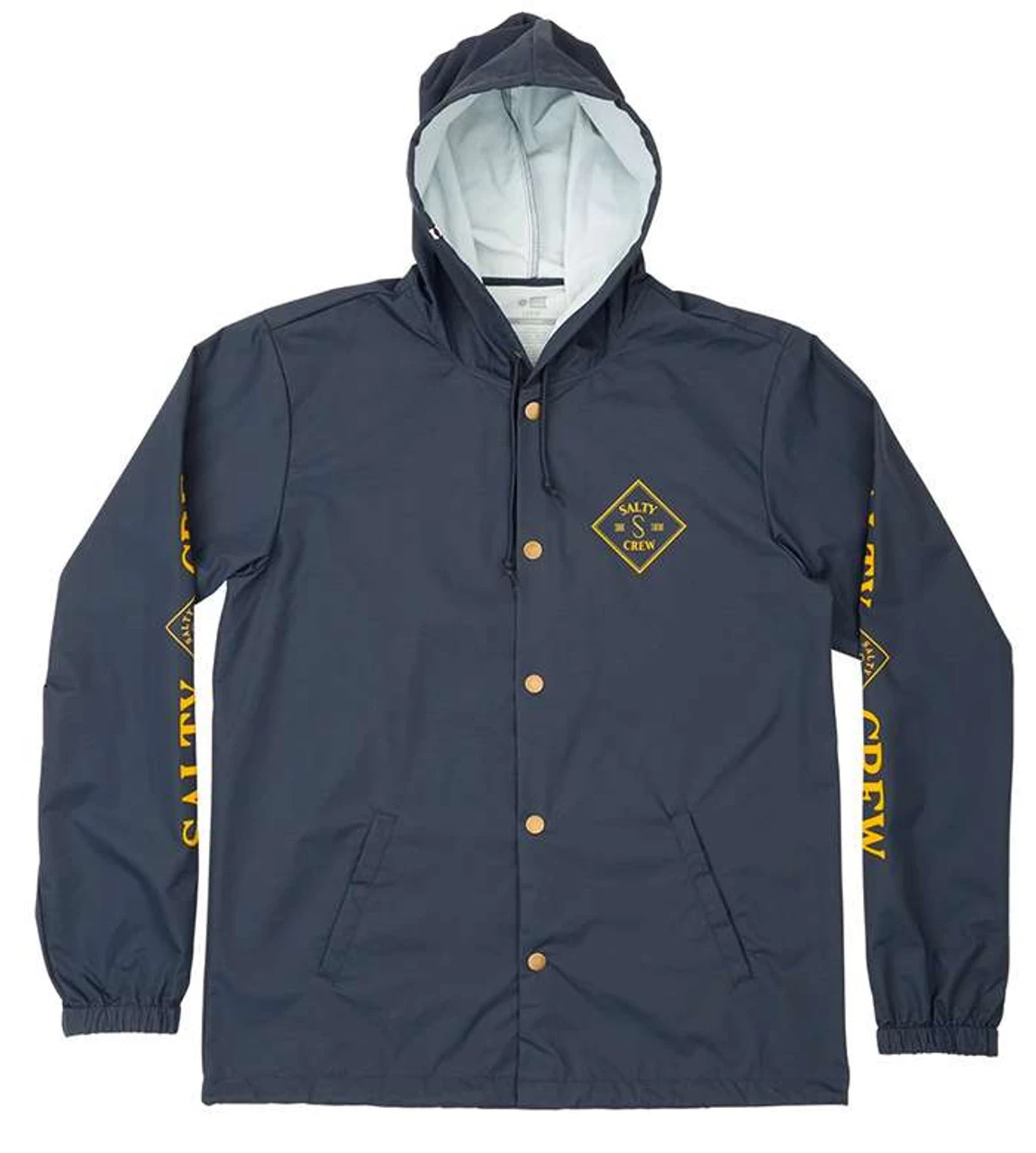 Salty Crew Tippet Snap Jacket - Navy 1 Salty Crew Tippet Snap Jacket - Navy