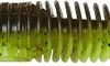 Savage Gear Ned Dragontail Slug - 3in - Green Pumpkin Chartreuse