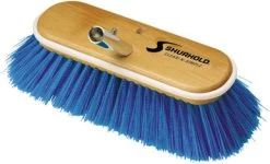 Shurhold 975 10" Extra-Soft Deck Brush - Blue Nylon Bristles