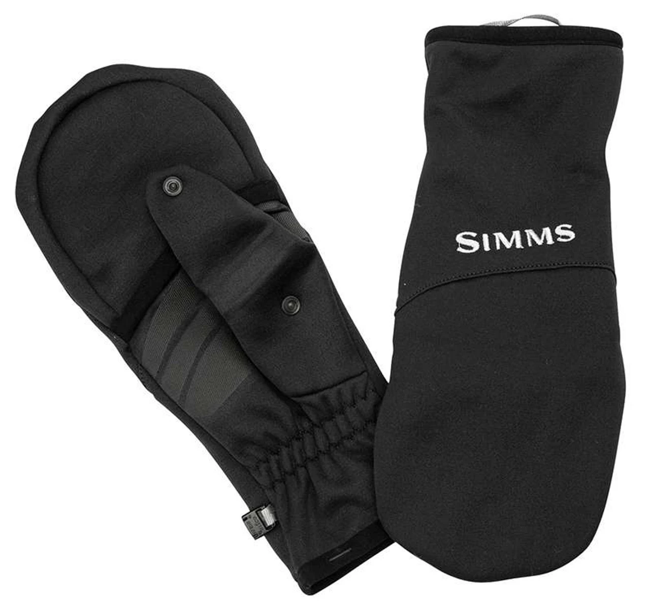 Simms Freestone Foldover Mitt - Black - X-Large 1 Simms Freestone Foldover Mitt - Black - X-Large