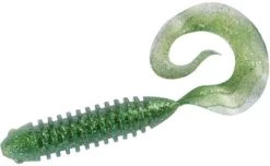SPRO WaveTail Grub - Sand Eel Green