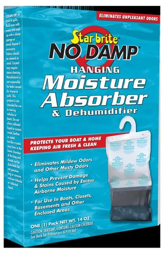 Star Brite No Damp Hanging Moisture Absorber & Dehumidifier - 14 Oz. 1 Star Brite No Damp Hanging Moisture Absorber & Dehumidifier - 14 Oz.