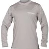 Stormr UV Shield TackleDirect Logo Long Sleeve Shirt - Grey - Large