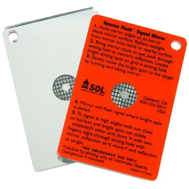 Surviver Outdoors Longer Rescue Flash Floating Mirror 1 Surviver Outdoors Longer Rescue Flash Floating Mirror