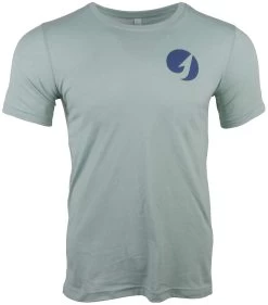 TackleDirect Marlin Short Sleeve T-Shirt - Heather Sage - Medium -Fishing Gear Store tackledirect marlin short sleeve t shirt heather sage m 11112.1671653729