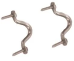 Tigress 88667 SS Pad Eyes With SS Screws